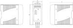 Преобразователь AC-DC сетевой Mean Well DRC-40A
