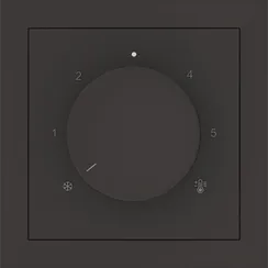 Donel S08 матовый титан накладка для регулятора тёплого пола DB23100, серия DB, серия DB
