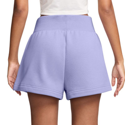 Женские шорты теннисные Nike Sportswear Phoenix Fleece - сиреневый лед/парус
