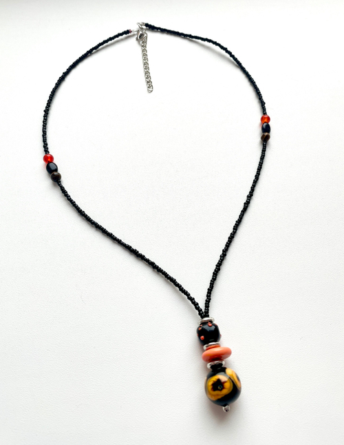 Колье из муранского стекла