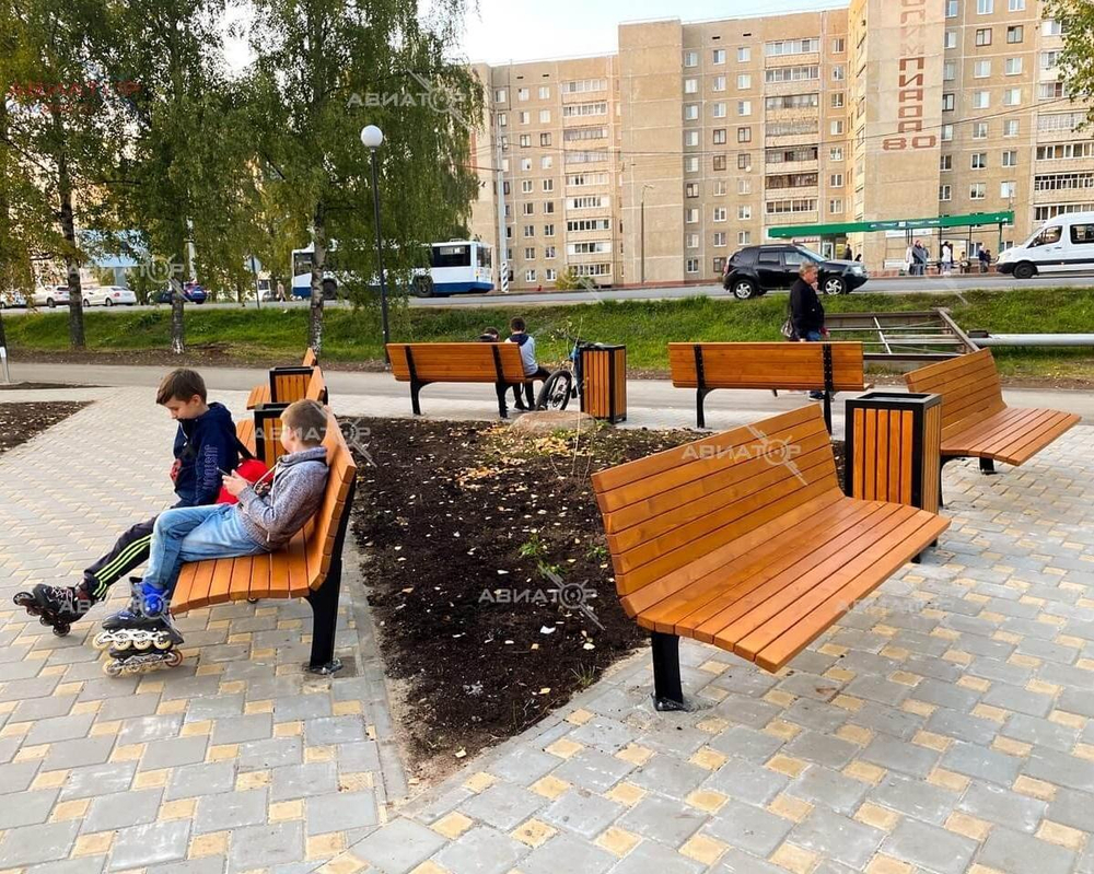 Скамейка «Платинум»