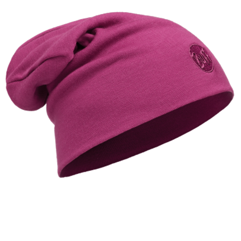 Теплая шерстяная шапка-бини Buff Buff Solid Pink Cerisse Фото 1