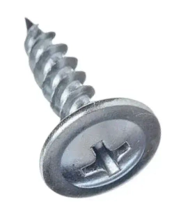 Саморезы с прессшайбой острые оцинкованные 4,2х19 100шт