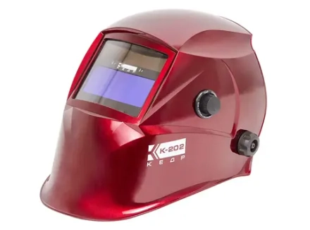 Маска сварщика КЕДР К-202 PRIME, красная