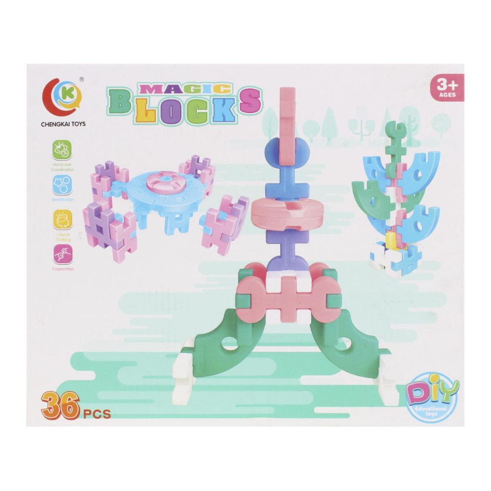 Конструктор детский, коробка 839-74