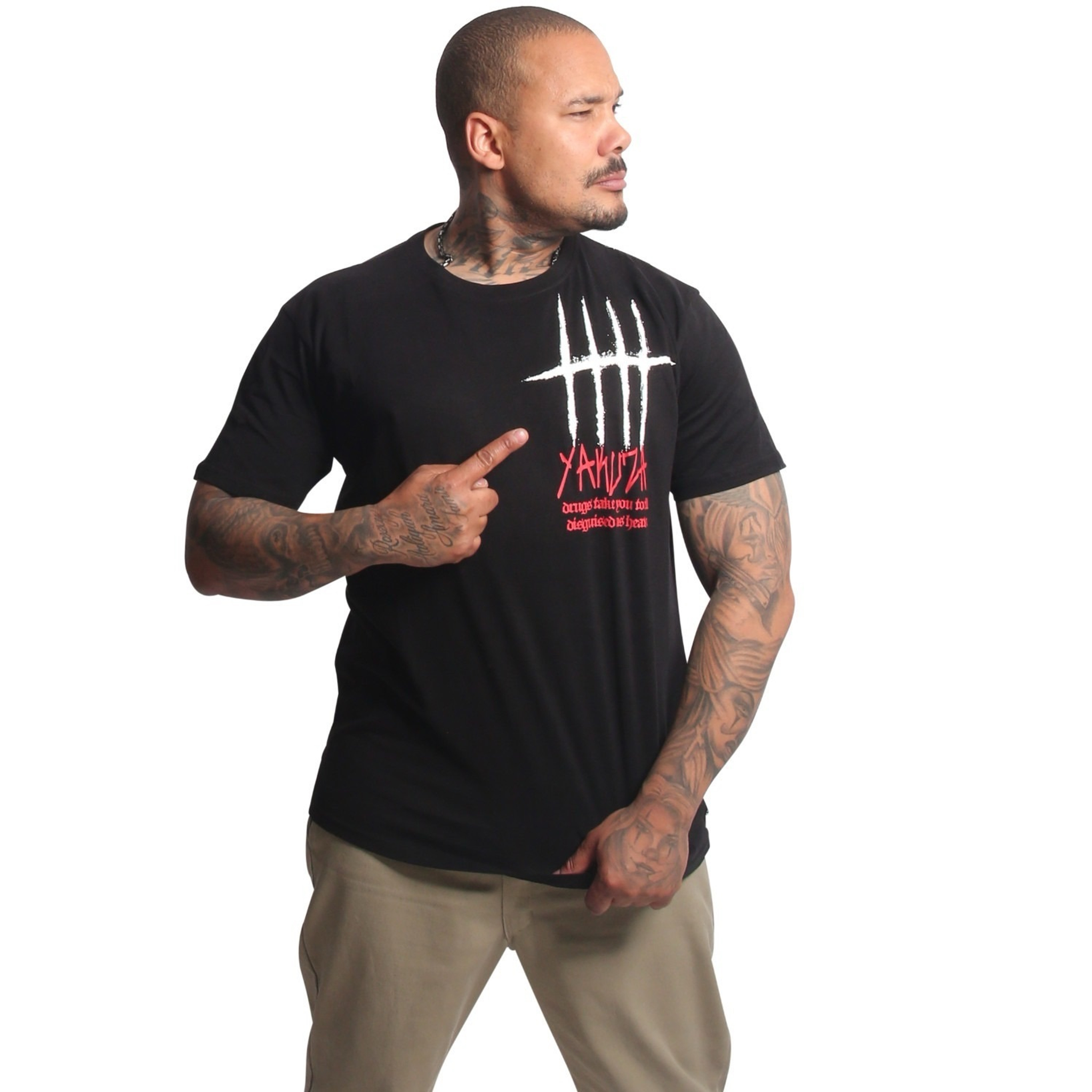 Футболка YAKUZA Disguised Regular T-Shirt Black