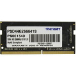 Модуль памяти Patriot Signature Line DDR4 SODIMM 4Gb PC4-21300 CL19