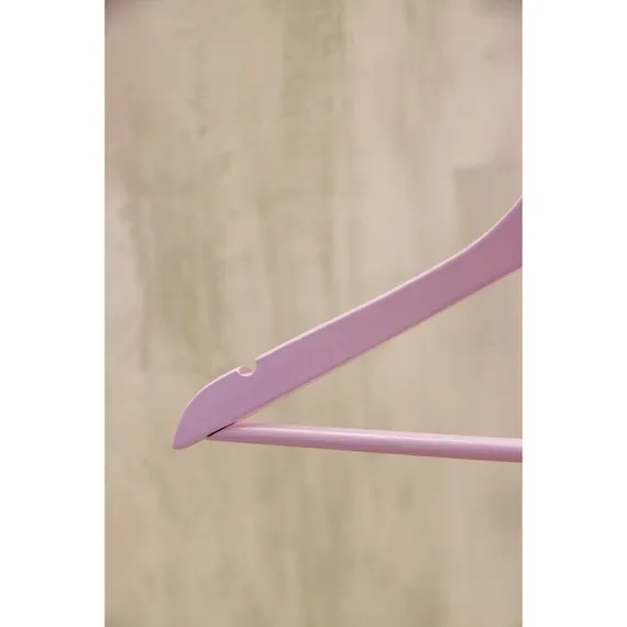 Вешалка деревянная для одежды SAVANNA «Тэри», 44,5×23×1,2 см, цвет сиреневый