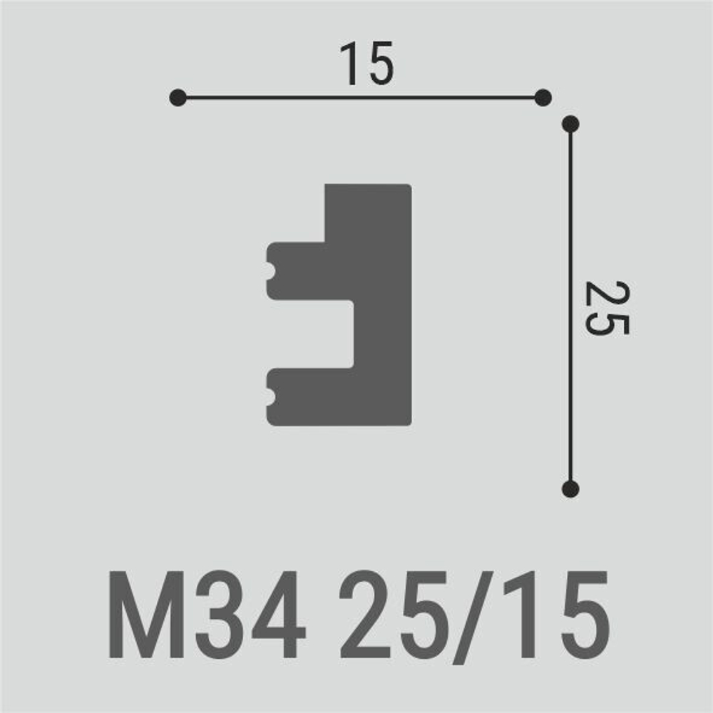 Молдинг М 34