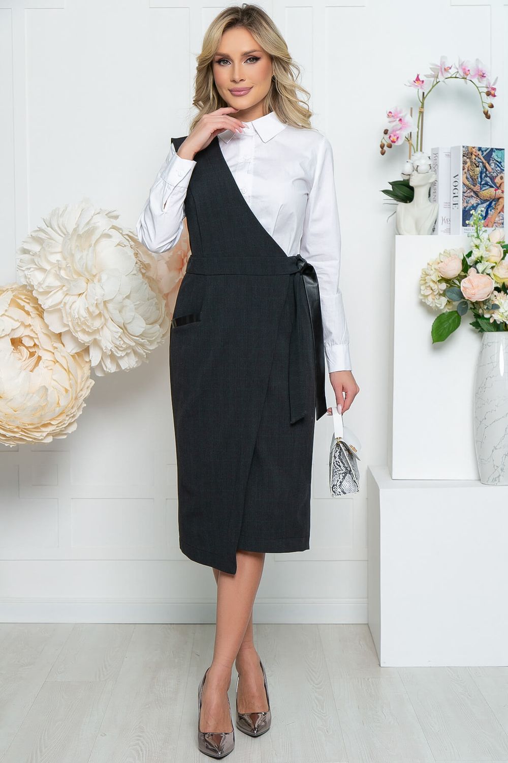 Сарафан "Стиль" (графит) П5464 LT Collection