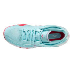 Женские теннисные кроссовки Mizuno Wave Enforce Tour Clay Court Shoe Women - Turquoise, Coral