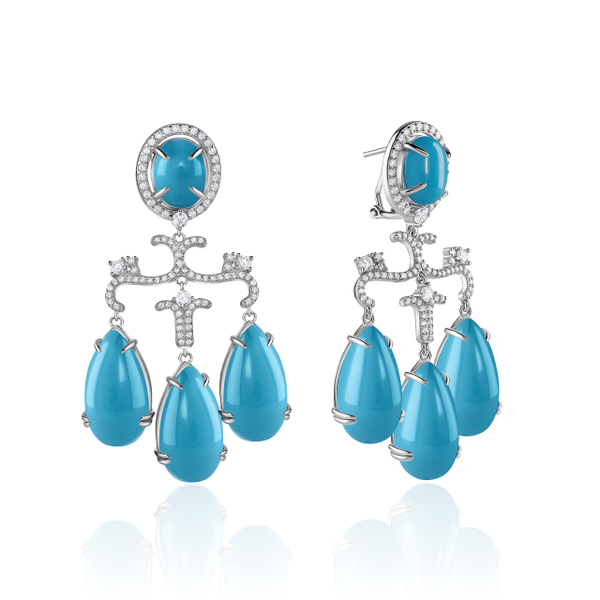 Серьги Turquoise