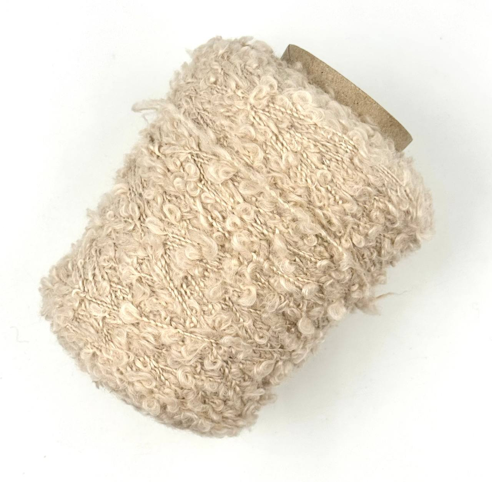 Biagiolli Modesto Бэби-як 76% меринос 19% па 5% 250 м в 100 гр сливочный джелато