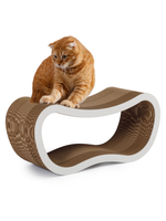 Когтеточка лежанка картонная двухсторонняя #04