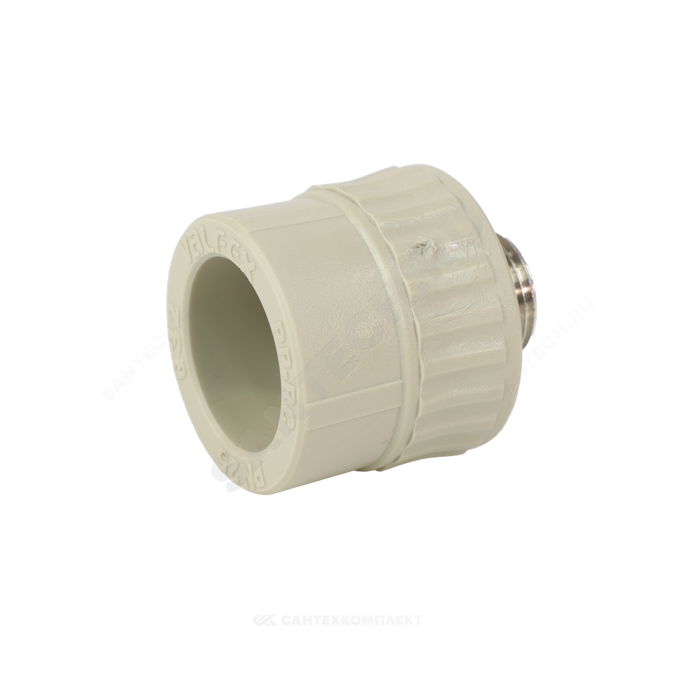 Муфта PP-R комбинированная серая Дн 25х1/2" НР VALFEX 10130125Г