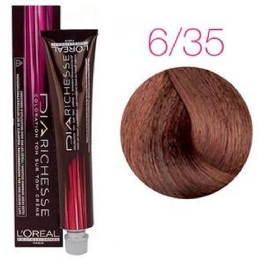L&#39;Oreal Professionnel Dia Richesse 6.35 Чай со льдом 50 мл