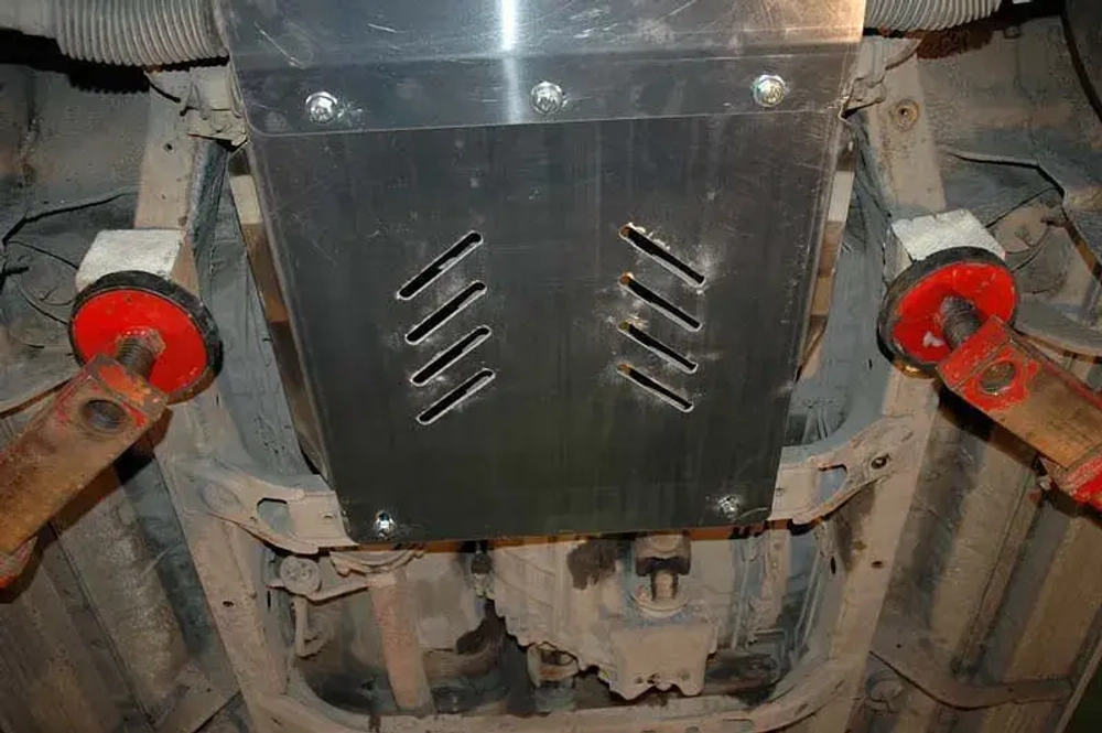 Защита КПП и РК (2,5 мм, сталь) для Toyota Land Cruiser Prado 90 5 дверей 1996-2001 (V = 3.0TD; 3.0d; 4.0d) (устанавливается совместно с 24.0867, 24.1311) Sheriff.24.1313