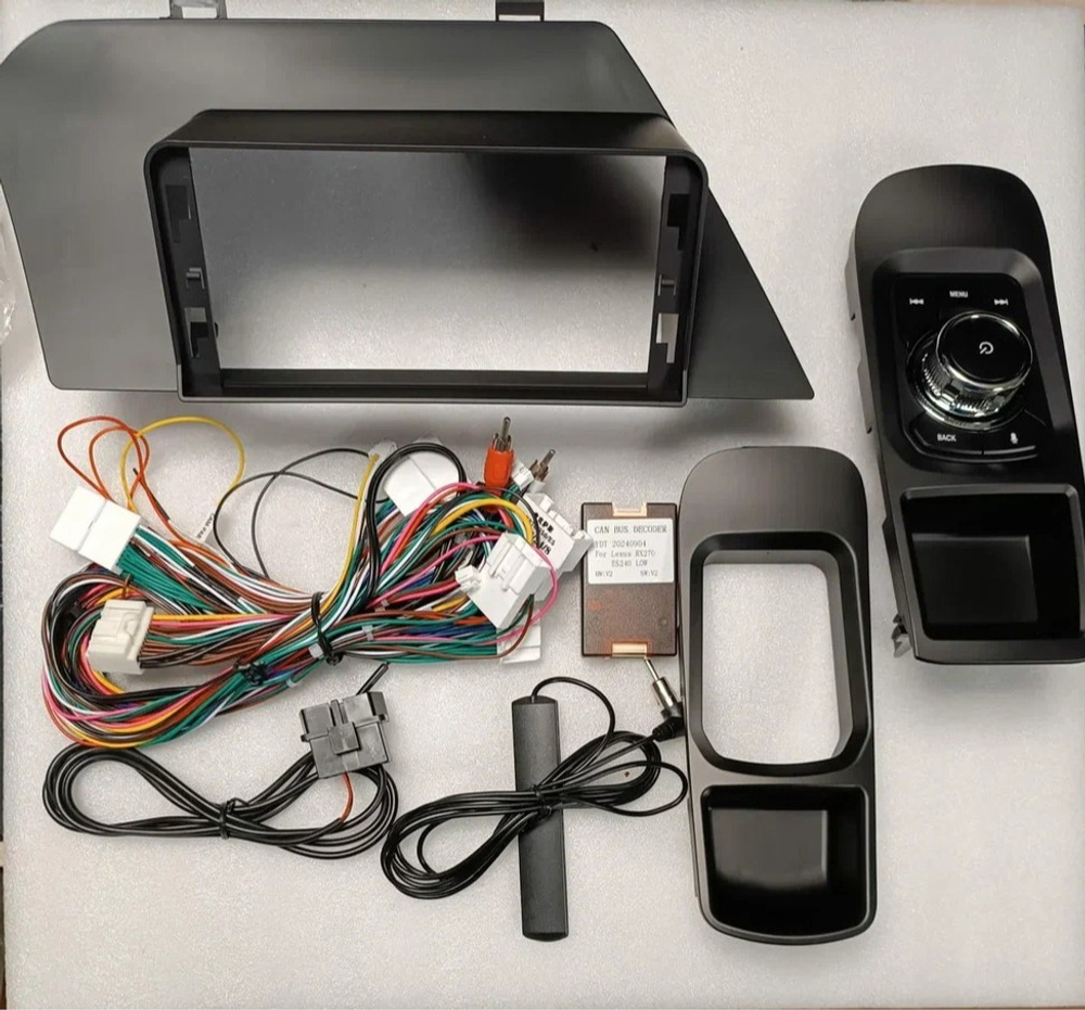 Магнитола для Lexus RX 2009-2015 (монохром экран) - Kuberg монитор 12.3" в стиле MERCEDES на Android 11, CarPlay, 4G SIM-слот