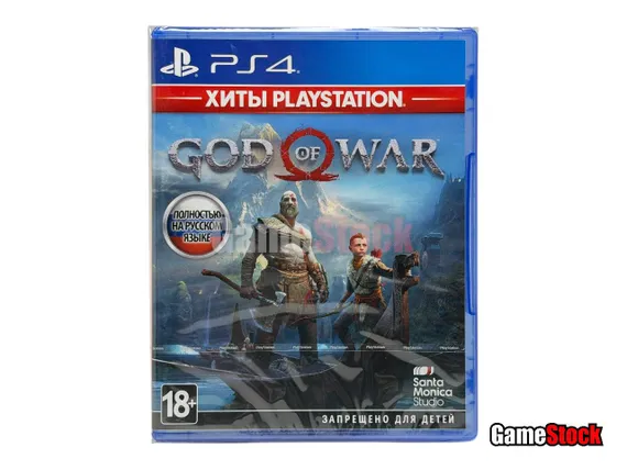 PS4 God of War / Бог Войны 2018 (Новый, Полностью на русском языке, CUSA-07412)