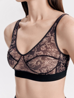 Бюстгальтер NAYA (шоколад) Lavatera