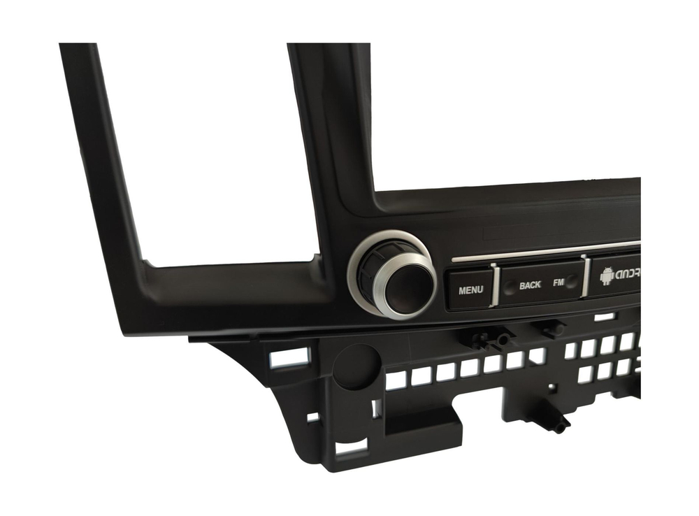 Комплект рамки с разъёмами 9" Mitsubishi Lancer X 2007-2014 с кнопками и крутилками - Car-Smart 7204-9K