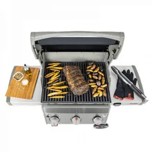 Газовый гриль Weber Spirit II Е-310 GBS, 3 горелки, чёрный