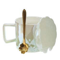 GAEM Кружка с крышкой, 420 мл, L13 W10 H9 см, 4в.