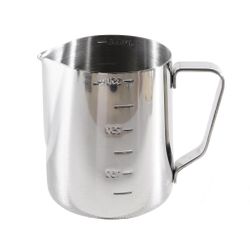 Питчер молочник 350 мл Latte Pro d 7,8 см h9,2 см нерж. с мерн. риск. P.L.- Barbossa