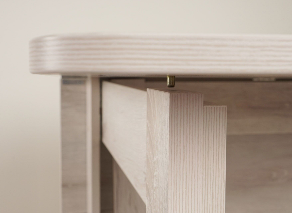 Колибри-14 (DaVita) Стол-книжка (дуб канадский)