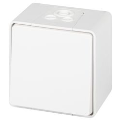 Переключатель ЭРА Эксперт 11-1503-01 IP55 10АХ-250В ОУ белый