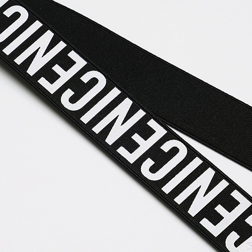 Резинки/Жаккард/К9323 черный принт