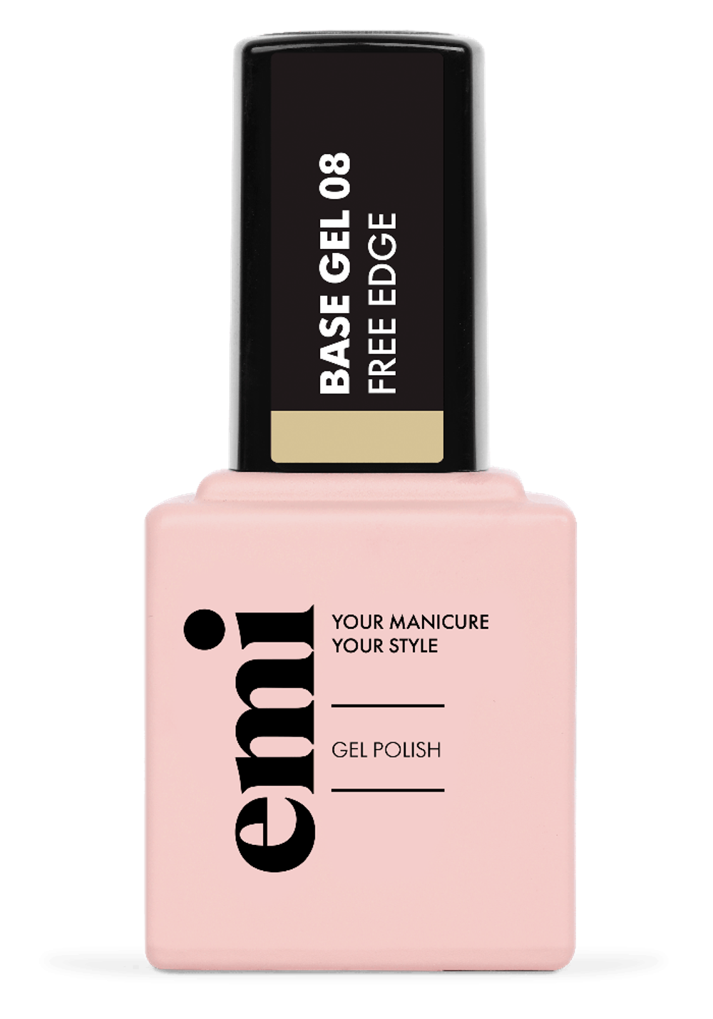 E.MiLac Base Gel Free Edge №08, 9 мл.