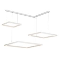 Citilux Дуэт CL719K310 LED Люстра подвесная с пультом Белая