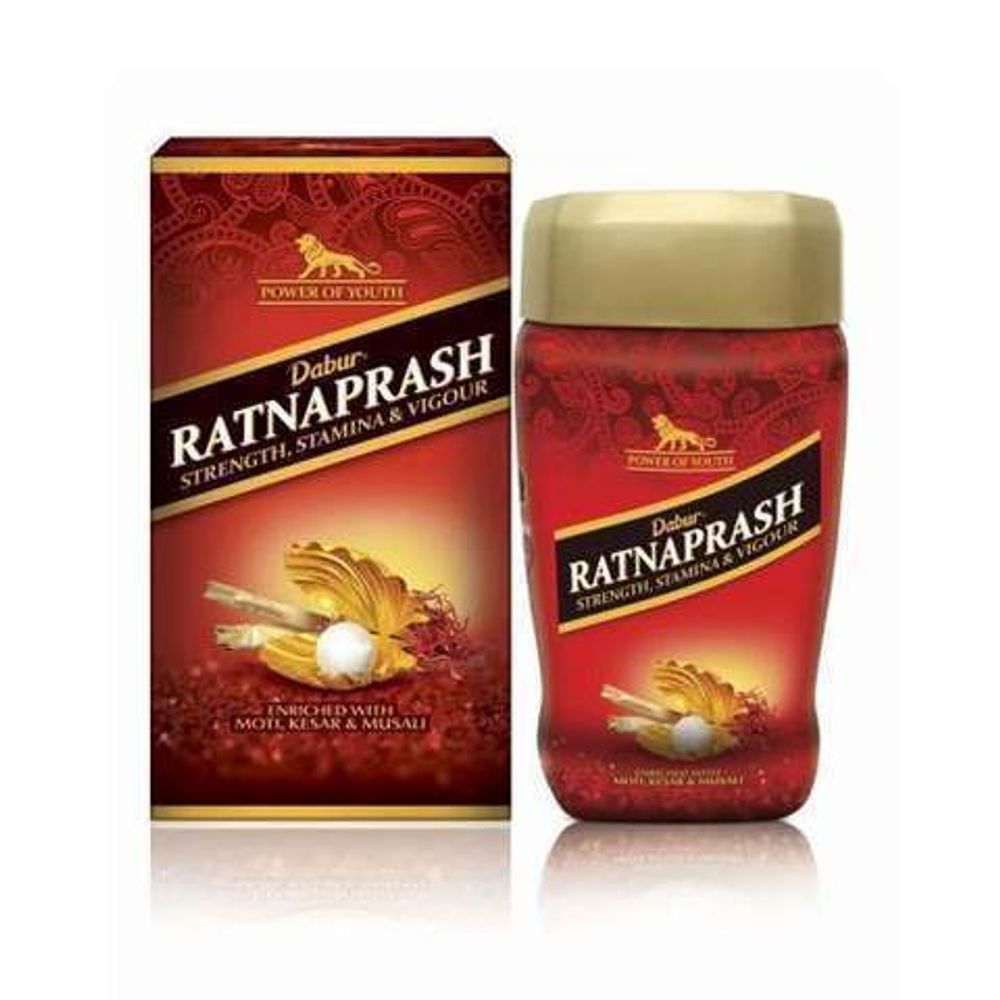 БАД Джем амлы Dabur Ratnaprash Ратнапраш Сила, выносливость и энергичность 450 гр.