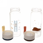 Бутылка питьевая стеклянная 320мл «Полярный Мишка»