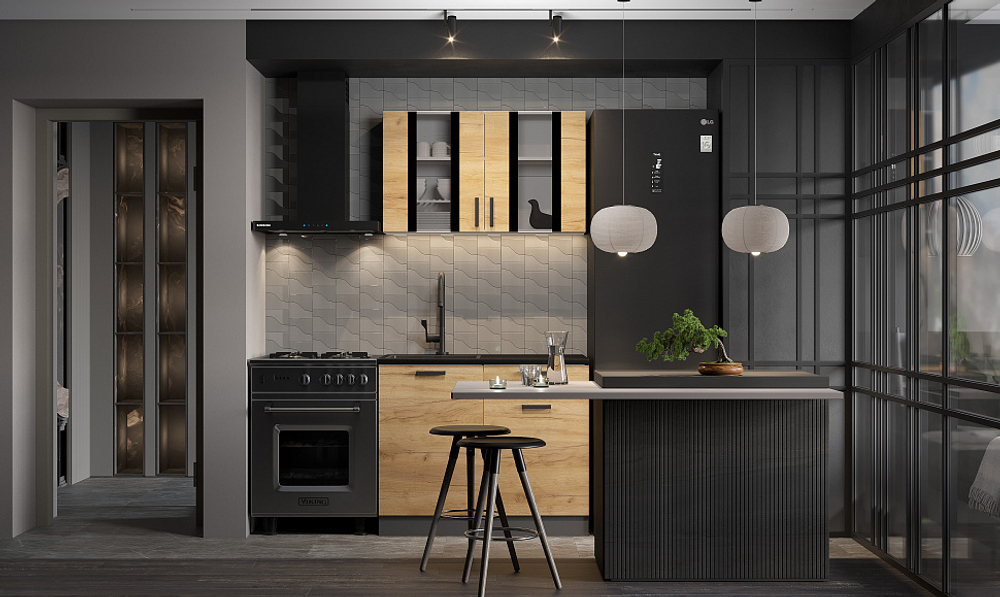 Кухня «Абрау» 1 м