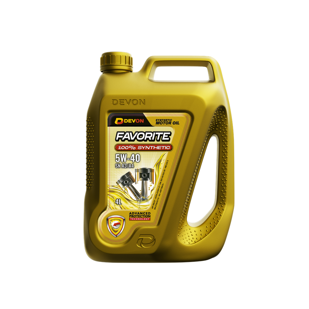 Масло Devon Favorite SAE 5W40 SN A3/B4