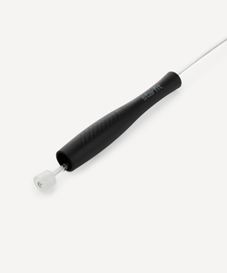 Скакалка RP-501 ПВХ, с пластиковыми ручками, 3 м, черный