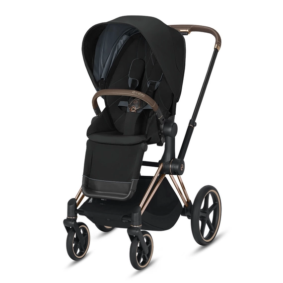 Cybex Priam III Deep Black Rosegold