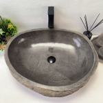 Раковина из речного камня RS-63600 (62*53*16) 0124