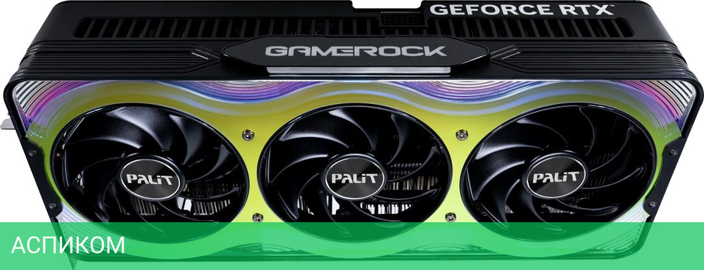 Видеокарта Palit GeForce RTX 5090 GameRock 32Gb GDDR7 (NE75090019R5-GB2020G)