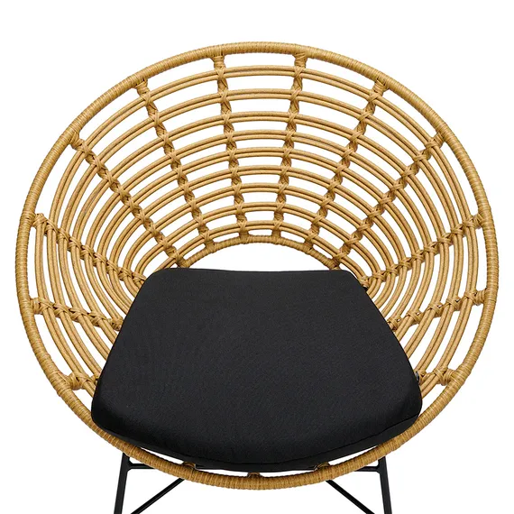 Стул Vetle Round, светлый ротанг