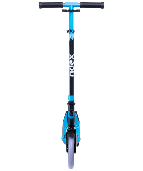 Самокат городской RIDEX Marvellous 200 мм, черный/синий