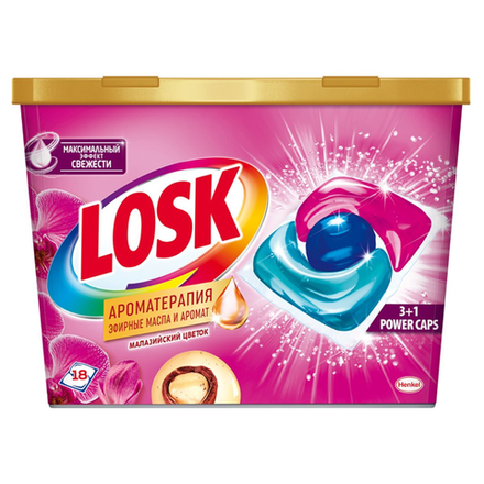 Капсулы для стрики Losk 3+1 power caps 18 шт