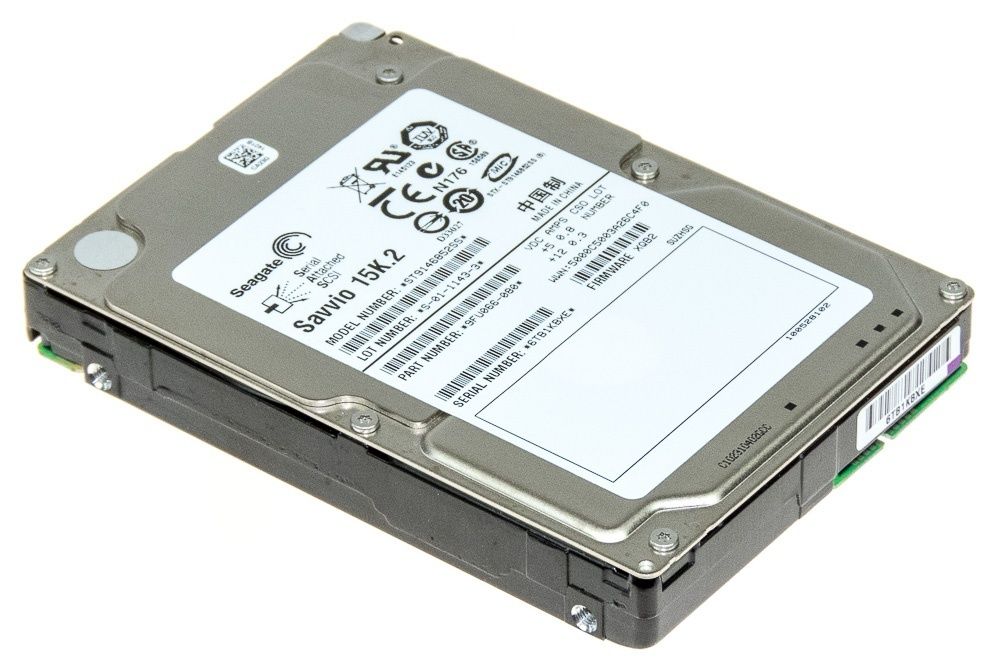 Жесткий диск Seagate 2.5 146Gb, SAS, 15000rpm, 16Mb, Savvio 15K.2 , ST9146852SS