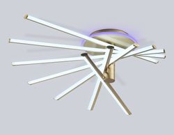 Ambrella Потолочный светодиодный светильник с пультом LineTech FL6244