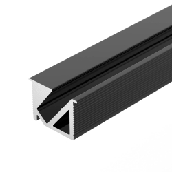 Профиль SL-BEVEL-H10-F14-2000 ANOD BLACK (Arlight, Алюминий) 044084