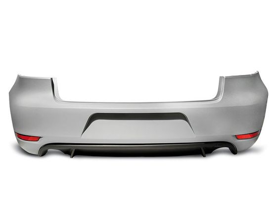 Задний бампер GTI STYLE под двойной выхлоп Volkswagen Golf 6(VI)