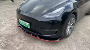 Сплиттер переднего бампера Tesla Model Y 2019+