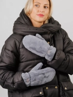 Варежки зимние меховые